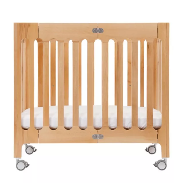 Bloom Alma Mini Urban Crib (Natural) 2