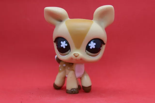 Littlest Pet Shop - Tan Spotted Deer Fawn #634 - Authentic Faon