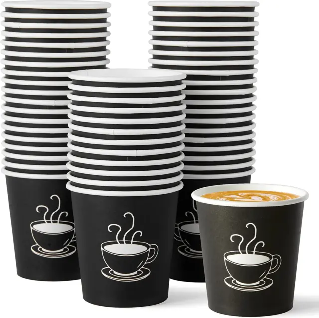 600 Pack 4 Oz Paper Cups, Small Disposable Coffee Cups, Paper Espresso Cups, Hot