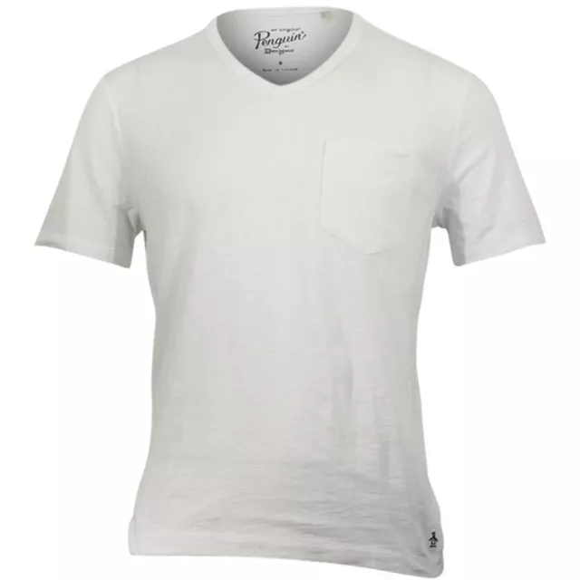 Original Penguin Bing Short Sleeve V-Neck Cotton T-Shirt