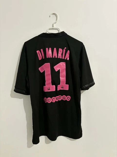 Flocage Officiel PSG Extérieur 2015/2016 - Nom Di Maria - Adulte - Neuf Sans Boîte