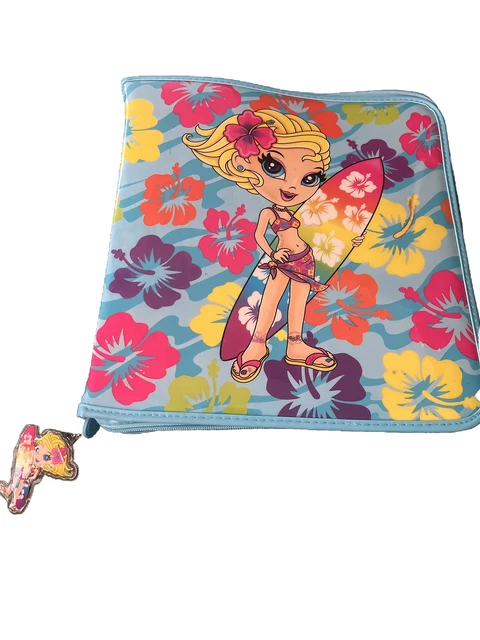 lisa frank 3 ring zipper binder