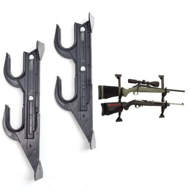 TRUCK REAR WINDOW Rifle Shotgun Gun Holder Rack Vehicle Pickup Mount
