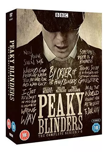 Peaky Blinders - Complete Series 1 - 5 [DVD] [2019] New Sealed UK Region 2