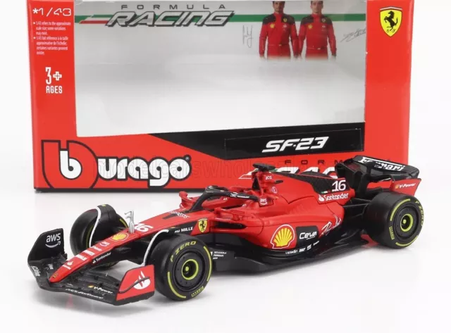 Ferrari SF-23 55 Carlos Sainz Jr F1 2023 Bburago BU16812SA