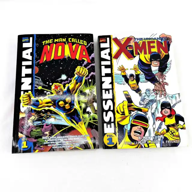 2 Marvel Comics Vol 1 Man Called Nova & The Uncanny X-Men Stan Lee Jack Kirby