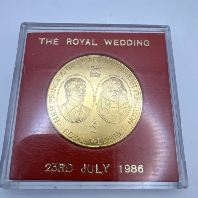 The Royal Wedding Gold Coin 23rd July 1986, Andrew & Sarah