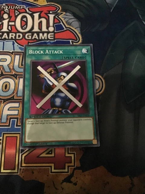 Yu-Gi-Oh! Block Attack Card – SBLS-EN038 Common 1st Edition From Speed Duel: Arena Of Lost Souls - View #9