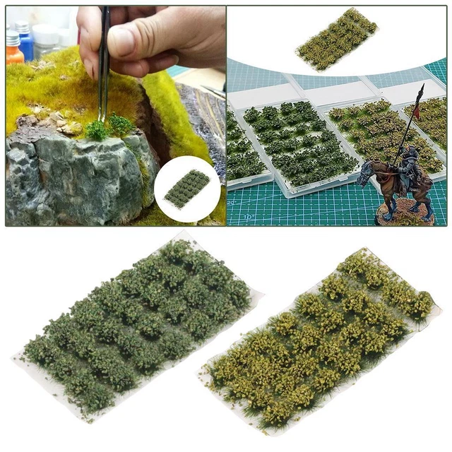 28 PCS MODEL Static Grass Planting Template Sand Table DIY Handmade ...
