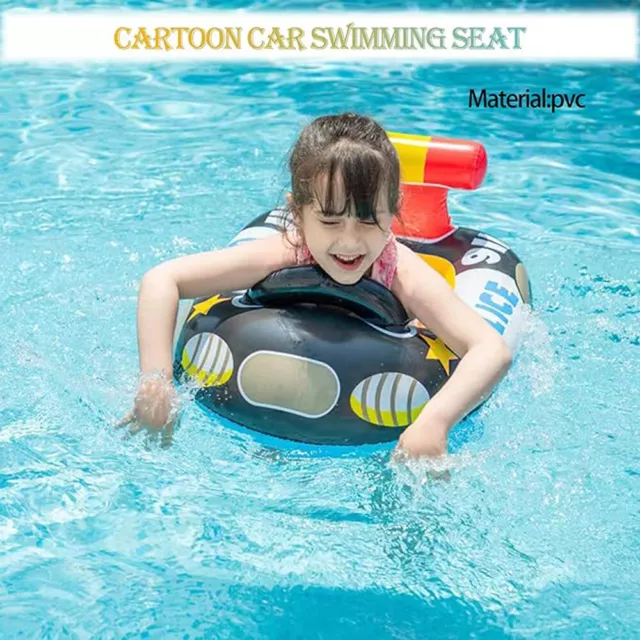 Inflatable Baby Kids Toddler Swimming Pool Toy Swim Seat Float Boat Ring Gift 2