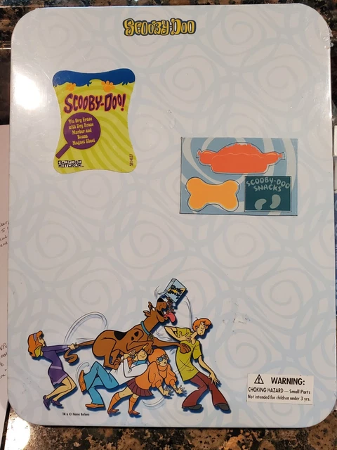 SCOOBY DOO DRY ERASE Board Magnetic NEW sealed 12 x 8.5" free ship