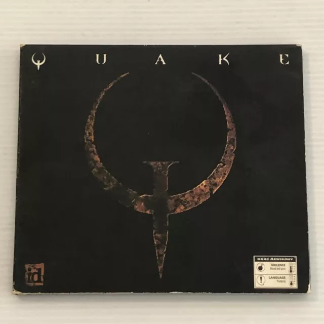 Quake - PC CD-ROM Game (Vintage Retro 1996) Digipak - No Manual