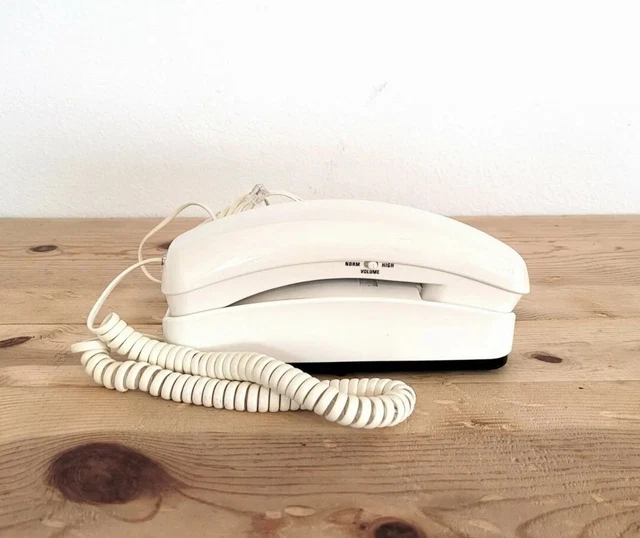 VINTAGE PRESIDIAN TOUCH Tone Push Button Wall Desk Corded Phone With