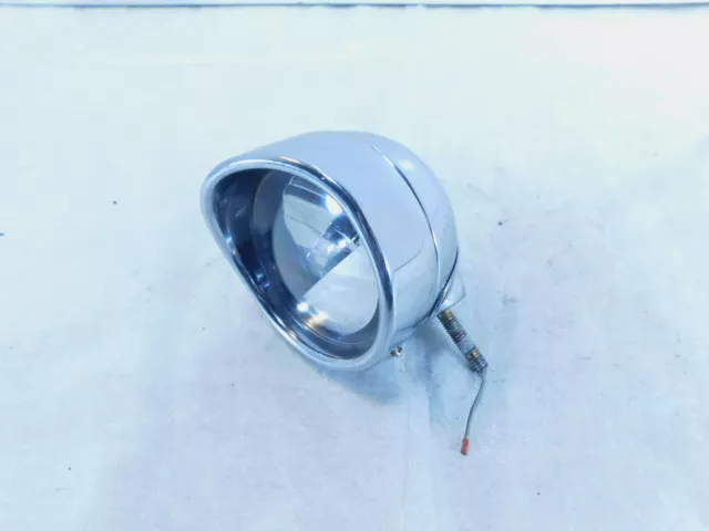 Harley Touring Road King Electra Glide Chrome Auxiliary Passing Fog Light Lamp