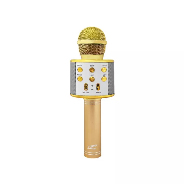 Microphone+haut-parleur sans fil Bluetooth karaoké