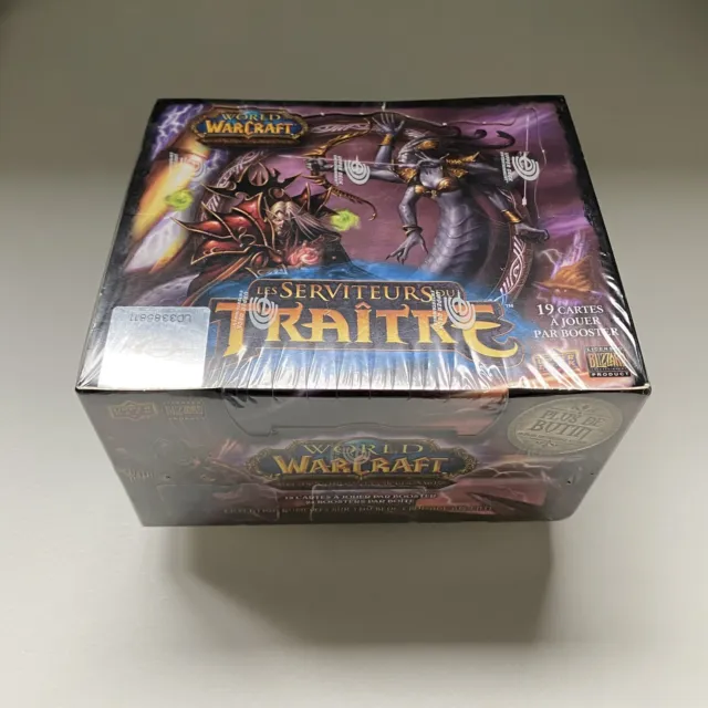 Display World of Warcraft WoW TCG - Serviteurs du Traître Boosters Box SEALED FR