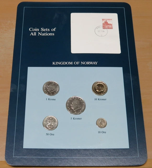 Coin Sets of All Nations ~ Kingdom of Norway