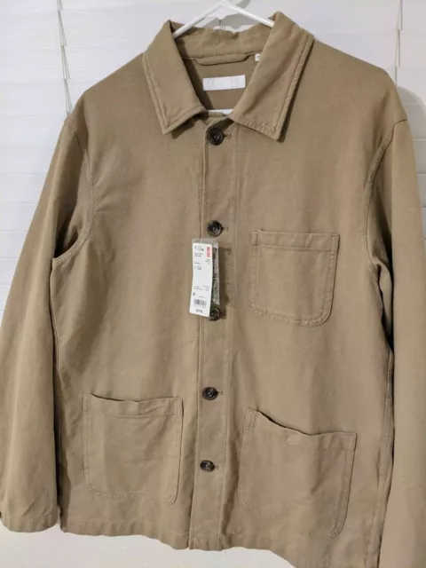 Jaket work best sale washed jersey uniqlo