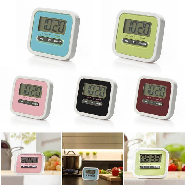 Temporizadores universales parte reloj doméstico colorido equipo de cocina cocina cocina