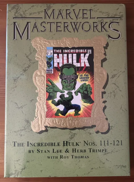 Marvel Masterworks Vol. 115 Incredible HULK! DM Variant, Rare SEALED!
