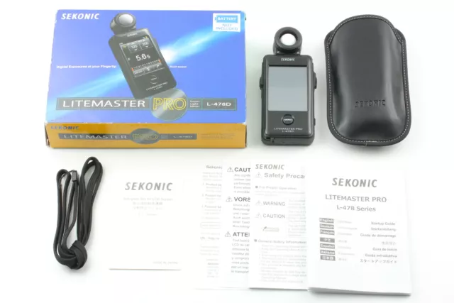 [ Mint en Boîte] Sekonic L-478D Litemaster Pro Lumière Mètre De Japon