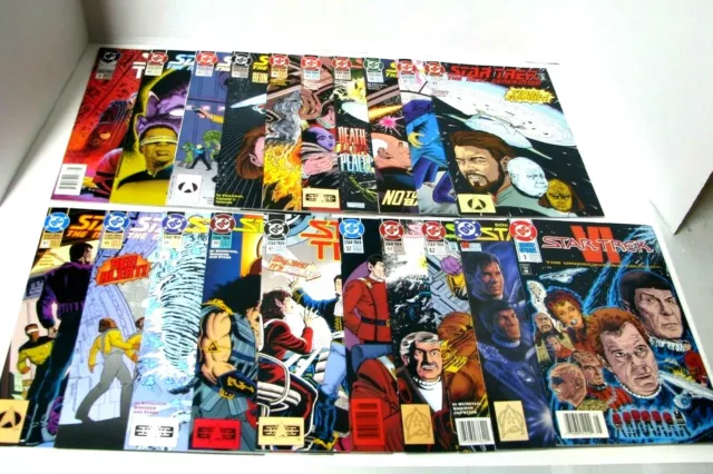 Lot of 20 Star Trek, Next Generation, Annuals, and Movie Comics 92 & 93
