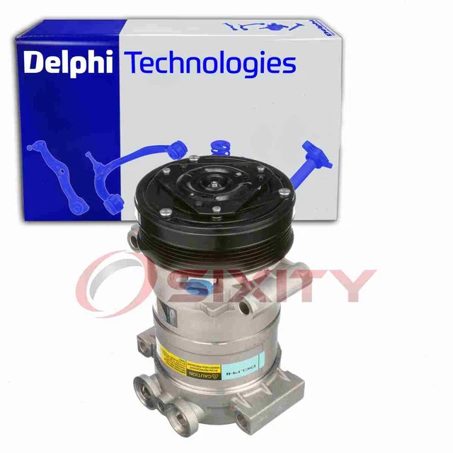 Delphi AC Compressor for 1996-1999 GMC K1500 Suburban 5.7L 6.5L V8 Heating bf