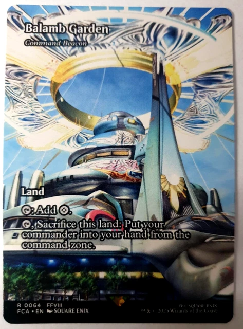 BALAMB GARDEN - Command Beacon (Vitrina) Final Fantasy: Through the Ages...  EUR 11,71 - PicClick ES