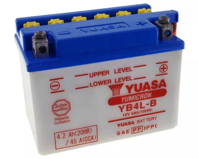 Batterie 12V 4Ah YUASA YB4L-B