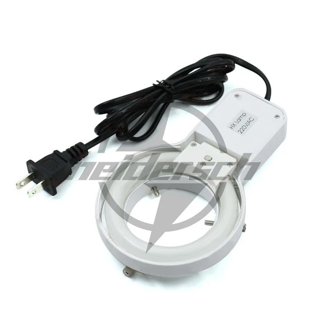 1Pc Ring Light Fluorescent For Microscope 8W 60Mm Inside Diameter White