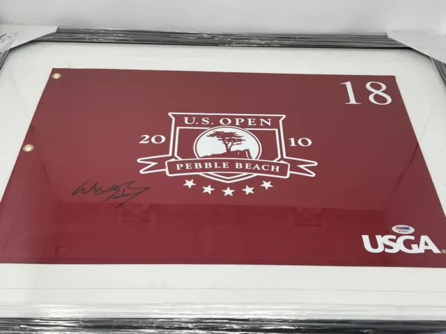 Wayne Gretzky Hand Signed Autographed 2010 Pebble Beach US Open Framed PSA COA