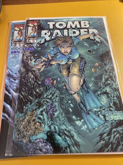 Lara Croft - Tomb Raider #2 & #3 Image/Top Cow/Eidos - Great Condition