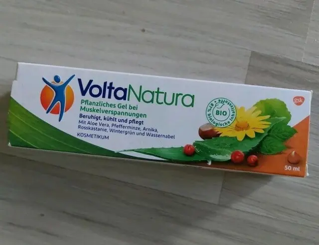 Volta Natura Pflanzliches Gel bei Muskelverspannungen. Neu 50ml