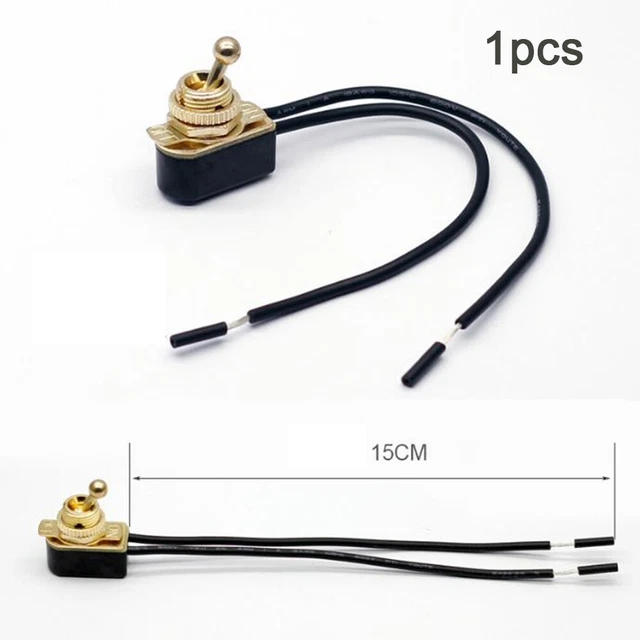 ON/OFF TOGGLE SWITCH Anti-mistouch Plug-in Terminal Rocker Switch ...