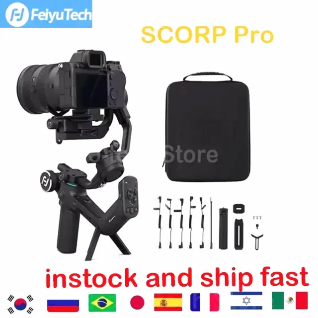 FeiyuTech SCORP Pro 3-Axis Gimbal Stabilizer for Sony DSLR Mirrorless Cameras