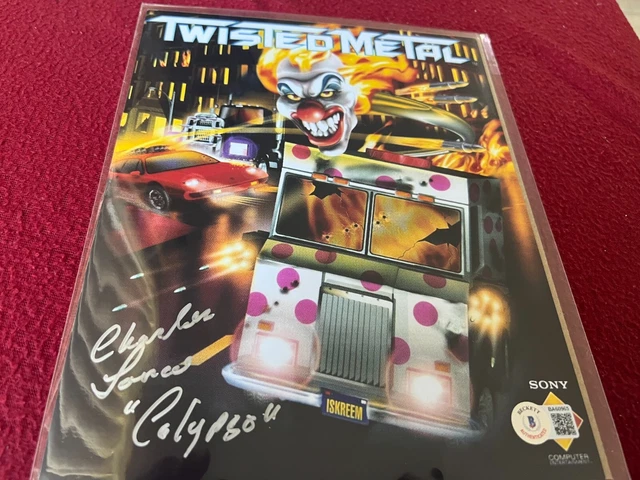 Charles Lance Autographed Signed Twisted Metal Calypso 8x10 Photo Beckett COA