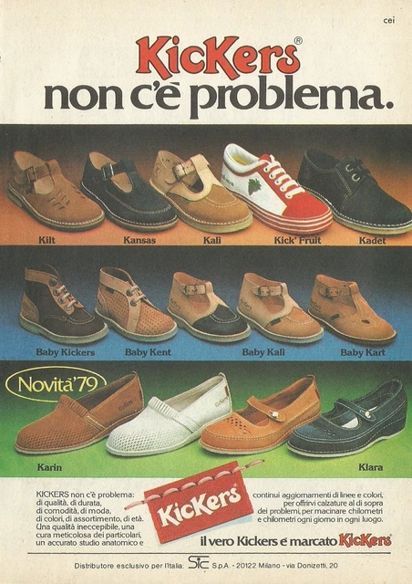 Kickers année 70 top