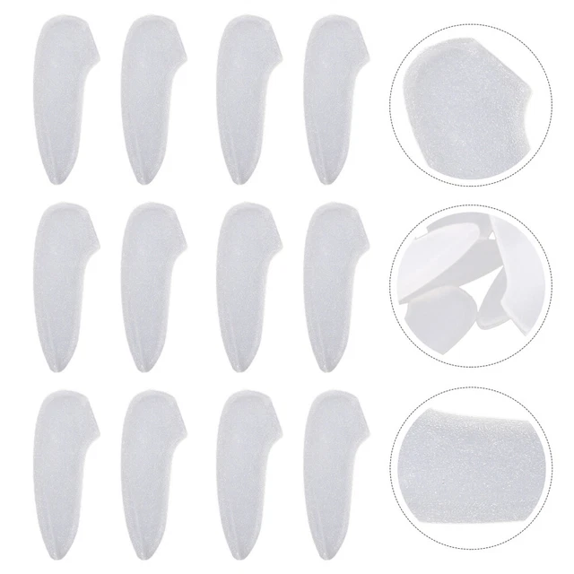 50 pz set punte in plastica bianca fodero bambino per coltello da cucina protezione coltelli