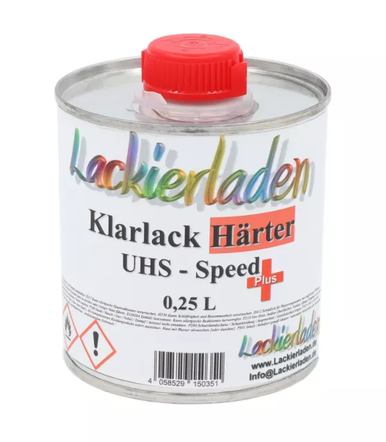 2K UHS Speed Plus 2:1 Klarlack Härter 0,25 L | aushärten extrem schnell 250ml