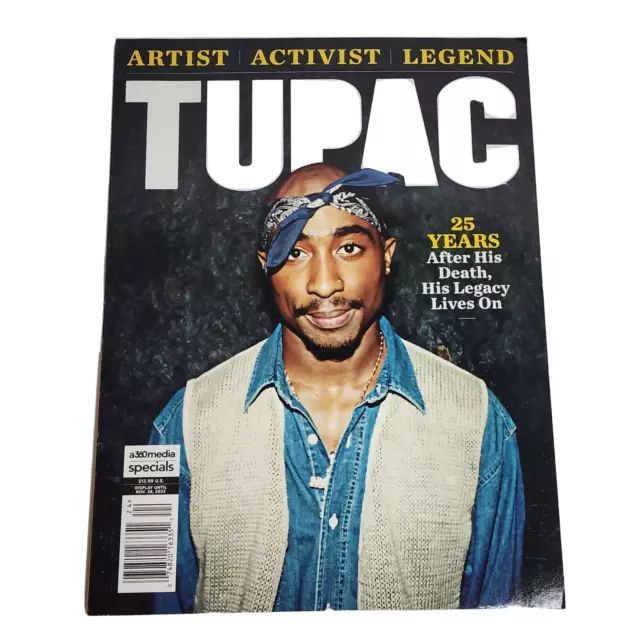 Tupac 25 Years After His Death 2022 Magazine NEW Artist Activist Legend