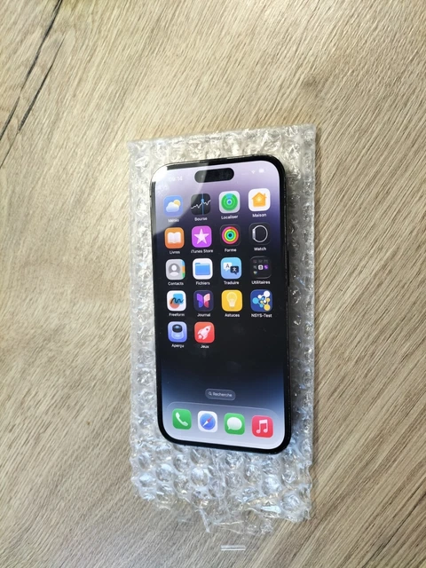 iPhone 14 Pro 128 Go, Argent, débloqué