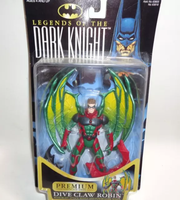 Kenner Legends Of The Dark Knight Dive Claw Robbin 1997