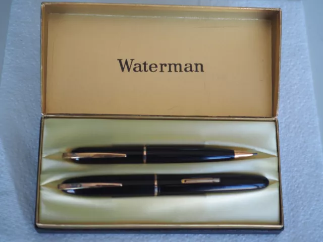 WATERMAN’S PARURE stylos plume porte-mines vintage fountain pen mechanical penci