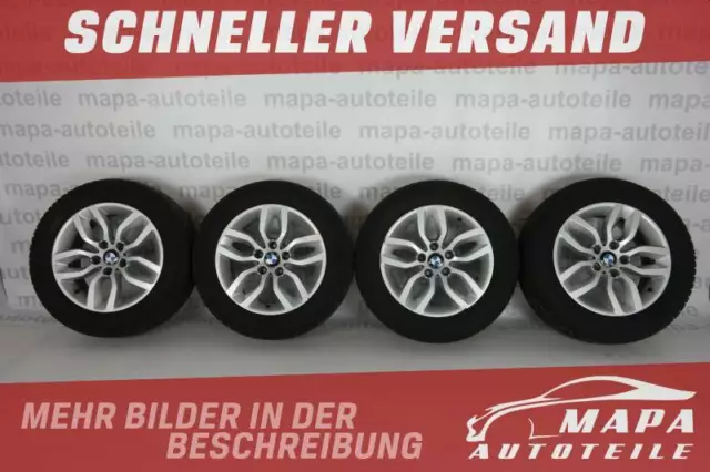 BMW X3 F25 X5 F26 4x Alufelgen 17 Zoll Komplett 6787576 Original Satz Versand