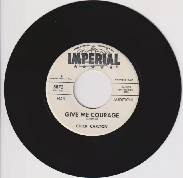 Northern Soul 45 R Pm - Chick Carlton Sur Impérial Records (Promo)