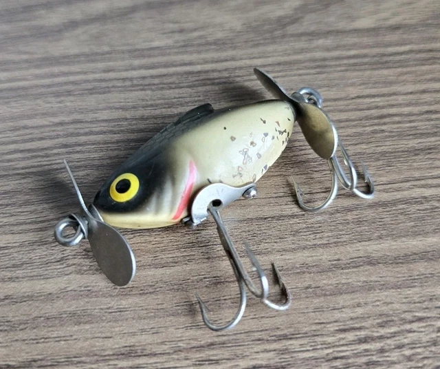 arkansas fishing lure manufacturers Vintage Wood Manufacturing Co Wood's Arkansaw Wiggler In Box For Sale main image 0