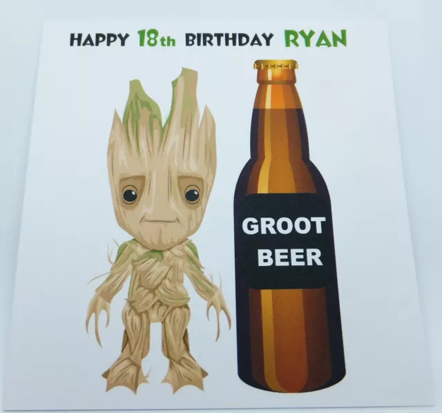 Personalised Birthday Card - Son, Grandson, Nephew, Godson 18th 21st 30th