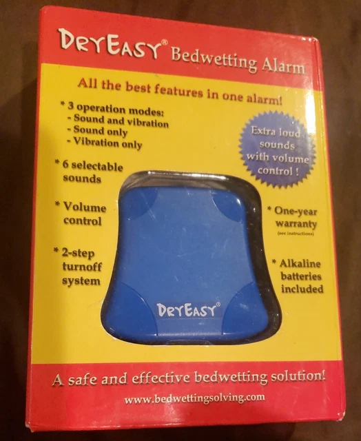 DRYEASY BEDWETTING VOLUME Control Alarm. A Safe Bedwetting Solution 9.