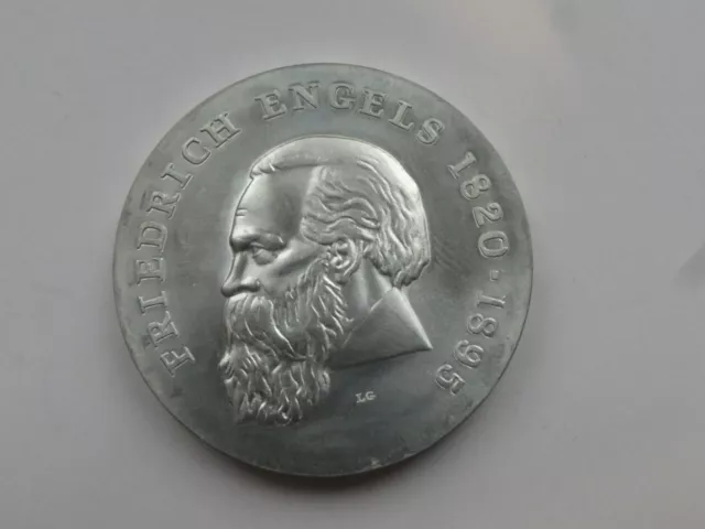 DDR, 20 Mark, 1970, Friedrich Engels, original