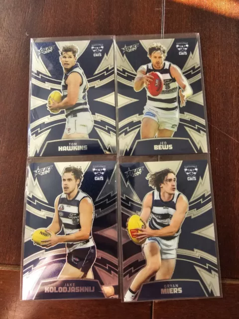 Geelong Cats Luminous Thunderbolt Cards! 2024 SELECT AFL FOOTY STARS